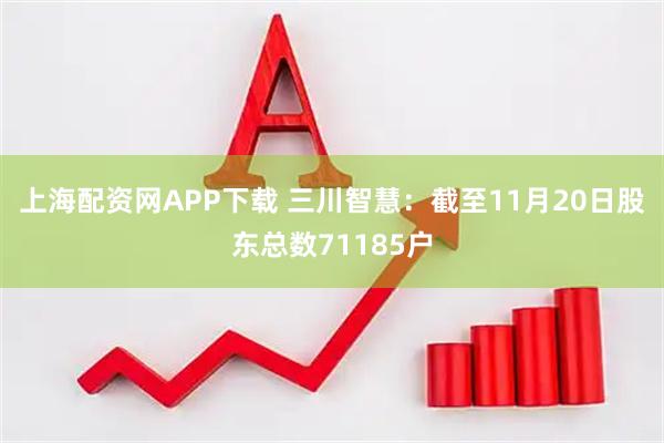 上海配资网APP下载 三川智慧：截至11月20日股东总数71185户