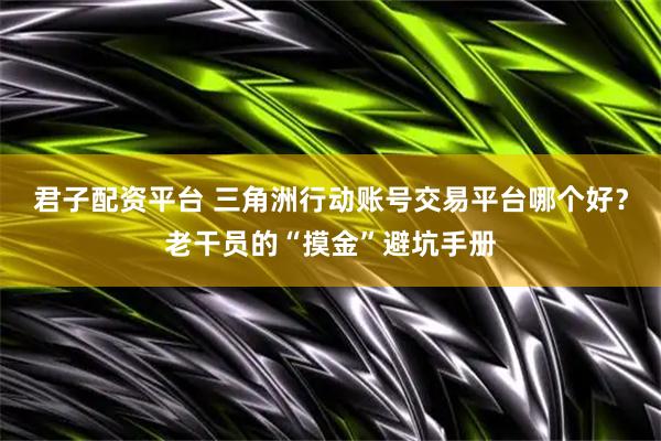 君子配资平台 三角洲行动账号交易平台哪个好？老干员的“摸金”避坑手册