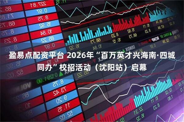 盈易点配资平台 2026年“百万英才兴海南·四城同办”校招活动（沈阳站）启幕